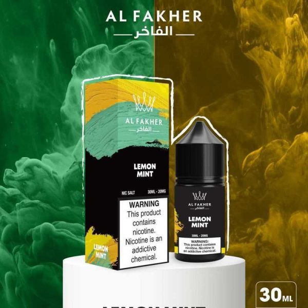 24h-vape.com Lemon Mint E-Liquids 20MG Strengths 30ML Bottles by Al Fakher