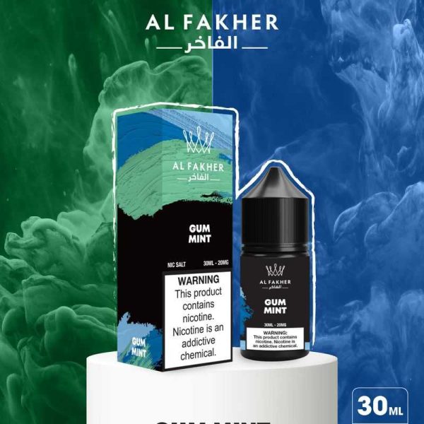 24h-vape.com Gum Mint E-Liquids 20MG Strengths 30ML Bottles by Al Fakher