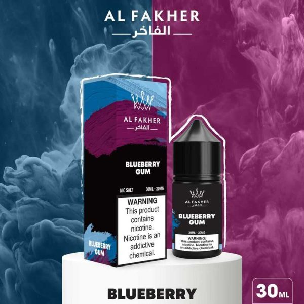 24h-vape.com Blueberry Gum E-Liquids 20MG Strengths 30ML Bottles by Al Fakher