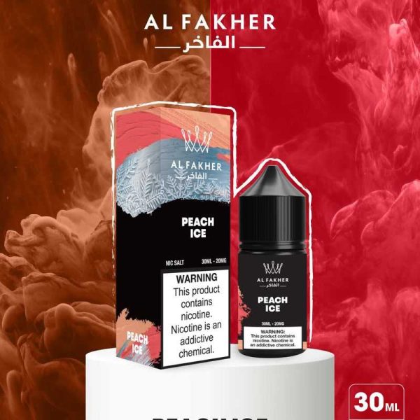 24h-vape.com Peach Ice E-liquids 20MG Strengths 30ML Bottles by Al Fakher