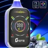IQTE 50K (50000) Puffs Smart Full-Screen Display 2% 5% Nicotine 38mL E-liquid 850mAh Rechargeable Battery Type-C Quick Charging Disposable Vape