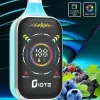 IQTE 50K (50000) Puffs Smart Full-Screen Display 2% 5% Nicotine 38mL E-liquid 850mAh Rechargeable Battery Type-C Quick Charging Disposable Vape