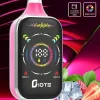 IQTE 50K (50000) Puffs Smart Full-Screen Display 2% 5% Nicotine 38mL E-liquid 850mAh Rechargeable Battery Type-C Quick Charging Disposable Vape