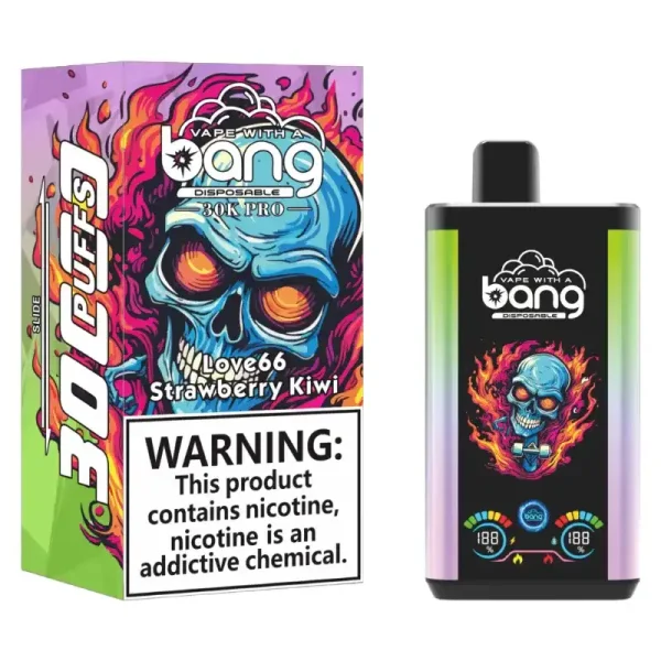 Bang 30K(30000) Puffs PRO Dual Flavor Screen Display 36ml E-liquid 0% 2% 3% 5% Nicotine Disposable Vape
