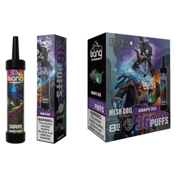 Bang 36K (36000) Puffs DTL LED Color Light 40ml E-liquid Type-C Charging 0% 2% 3% 5% Nicotine Disposable Vape Pen 10 Bang 36K (36000) Puffs DTL LED Color Light 40ml E-liquid Type-C Charging 0% 2% 3% 5% Nicotine Disposable Vape Pen drred.vip