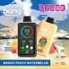 Bang 36K(36000) Puffs Advanced Fingerprint Full Screen 0% 2% 3% 5% Nicotine 36mL E-liquid Smart Full-Screen Display Disposable Vape