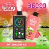 Bang 36K(36000) Puffs Advanced Fingerprint Full Screen 0% 2% 3% 5% Nicotine 36mL E-liquid Smart Full-Screen Display Disposable Vape
