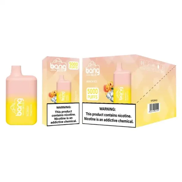 Bang Box BC 5K(5000) Puffs 2% 5% Nicotine 13ml E-liquid Type C Charging Disposable Vape Pen