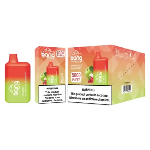 Bang Box BC 5K(5000) Puffs 2% 5% Nicotine 13ml E-liquid Type C Charging Disposable Vape Pen