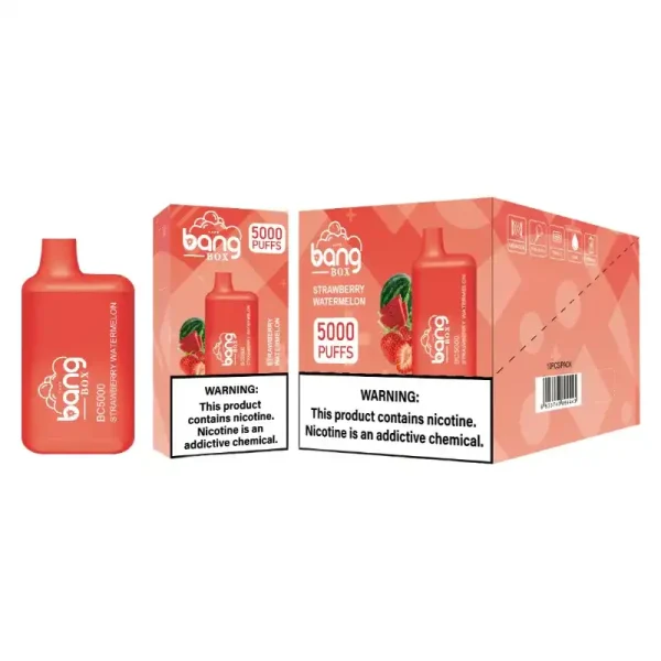 Bang Box BC 5K(5000) Puffs 2% 5% Nicotine 13ml E-liquid Type C Charging Disposable Vape Pen