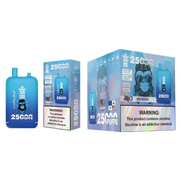 Bang King 25000 puff Disposable Vape 25k Dual Pods
