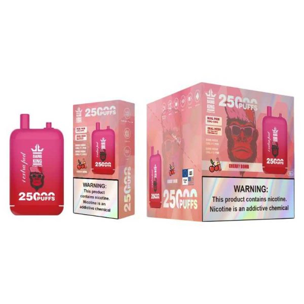 Bang King 25000 puff Disposable Vape 25k Dual Pods