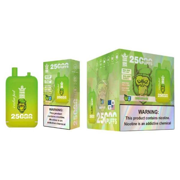 Bang King 25000 puff Disposable Vape 25k Dual Pods