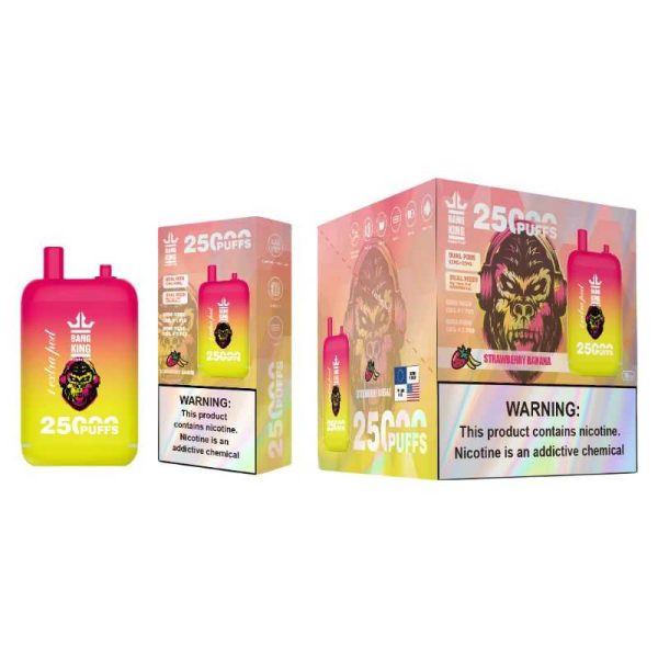 Bang King 25000 puff Disposable Vape 25k Dual Pods