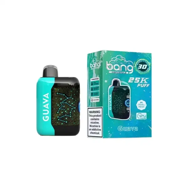 Bang Starry 25000 Puffs Star Screen Display 3D Curved Screen 28ML E-liquid 0% 2% 3% 5% Nicotine 800mAh Rechargeable Battery Disposable Vape