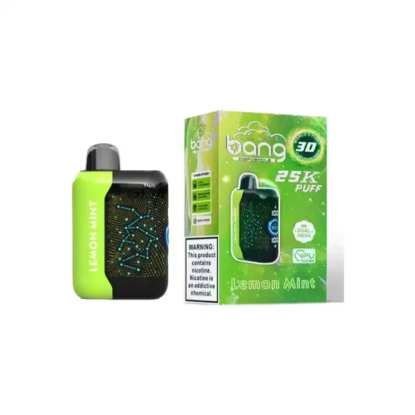 Bang Starry 25000 Puffs Star Screen Display 3D Curved Screen 28ML E-liquid 0% 2% 3% 5% Nicotine 800mAh Rechargeable Battery Disposable Vape