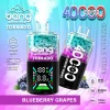 Bang Tornado 40K(40000) Puffs Large Smoke DTL Smart LED Display 0% 2% 3% 5% Nicotine 40mL E-liquid Disposable Vape