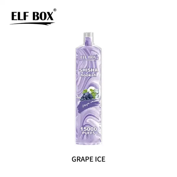 ELF BOX LS 15K(15000) Puffs Shisha Hookah Rechargeable 26ml e-juice 2% 5% Nicotine Type-C charging Disposable Vape