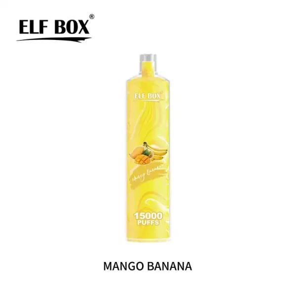 ELF BOX LS 15K(15000) Puffs Shisha Hookah Rechargeable 26ml e-juice 2% 5% Nicotine Type-C charging Disposable Vape