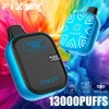 Fizzy Boom 13K (13000) Puffs 21ML E-liquid Mesh Coil LCD Screen 650mAh Rechargeable Battery 2 5% Nicotine Disposable Vape