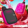 Fizzy Boom 13K (13000) Puffs 21ML E-liquid Mesh Coil LCD Screen 650mAh Rechargeable Battery 2 5% Nicotine Disposable Vape