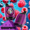 Fizzy Great 10K (10000) Puffs 18ML E-liquid Mesh Coil 650 mAh Battery 2% 5% Nicotine 10flavors Disposable Vape
