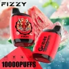 Fizzy Great 10K (10000) Puffs 18ML E-liquid Mesh Coil 650 mAh Battery 2% 5% Nicotine 10flavors Disposable Vape
