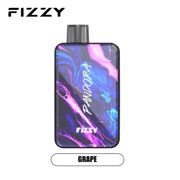 Fizzy Pandora 12K (12000) Puffs 20ML E-liquid LCD display Mesh Coil 650 mAh Battery 2% 5% Nicotine 12flavors Disposable Vape