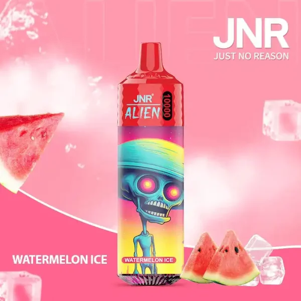 JNR Alien 10K (10000) Puffs 2% 5% Nicotine 20ML E-liquid 850mAh Rechargeable Battery LED (RGB) Lights Disposable Vape 50 JNR Alien 10K (10000) Puffs 2% 5% Nicotine 20ML E-liquid 850mAh Rechargeable Battery LED (RGB) Lights Disposable Vape