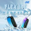 JNR Flex Ice 21K (21000) Puffs 0% 2% 5% Nicotine 26ml E-liquid 1000mAh Rechargeable Battery LED Display Disposable Vape