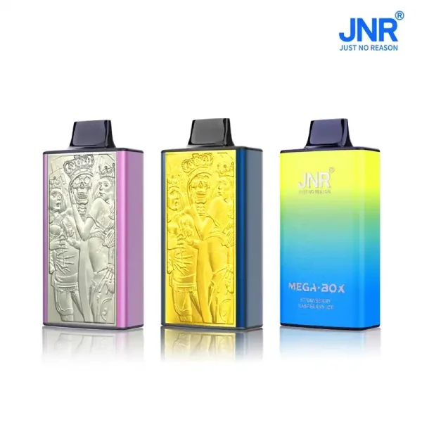 JNR Mega Box 25K (25000) Puffs 3D Texture 2% 5% Nicotine 30ML E-liquid 850mAh Powerbank Battery Disposable Vape 1 JNR Mega Box 25K (25000) Puffs 3D Texture 2% 5% Nicotine 30ML E-liquid 850mAh Powerbank Battery Disposable Vape