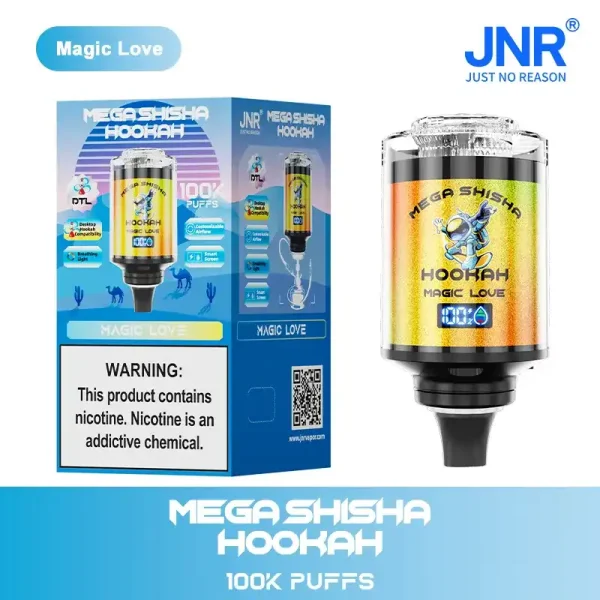 JNR Mega Shisha Hookah 100K (100000) Puffs 2% 5% Nicotine 2200mAh Rechargeable Battery Direct-to-Lung (DTL) Vaping 60mL E-liquid Ultimate Vape 9 JNR Mega Shisha Hookah 100K (100000) Puffs 2% 5% Nicotine 2200mAh Rechargeable Battery Direct-to-Lung (DTL) Vaping 60mL E-liquid Ultimate Vape