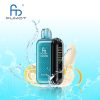 RandM Fumot Tornado 20K (20000) Puffs LCD Screen 28ML E-liquid Metal Painting Craft Disposable Vape