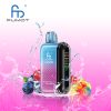 RandM Fumot Tornado 20K (20000) Puffs LCD Screen 28ML E-liquid Metal Painting Craft Disposable Vape