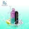 RandM Fumot Tornado 20K (20000) Puffs LCD Screen 28ML E-liquid Metal Painting Craft Disposable Vape