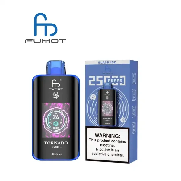 RandM Fumot Tornado 25K (25000) Puffs 3D Curved Screen 2% 5% Nicotine 700mAh Rechargeable Battery Touch Switch Disposable Vape 3 RandM Fumot Tornado 25K (25000) Puffs 3D Curved Screen 2% 5% Nicotine 700mAh Rechargeable Battery Touch Switch Disposable Vape