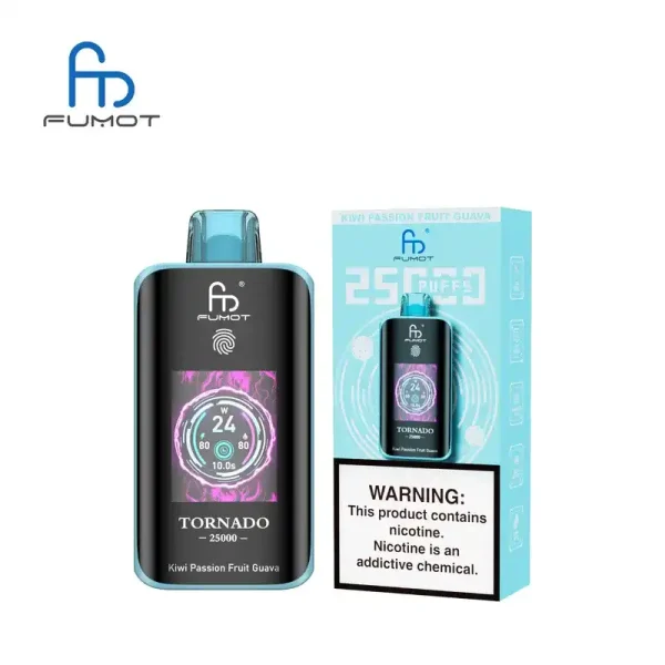 RandM Fumot Tornado 25K (25000) Puffs 3D Curved Screen 2% 5% Nicotine 700mAh Rechargeable Battery Touch Switch Disposable Vape 13 RandM Fumot Tornado 25K (25000) Puffs 3D Curved Screen 2% 5% Nicotine 700mAh Rechargeable Battery Touch Switch Disposable Vape