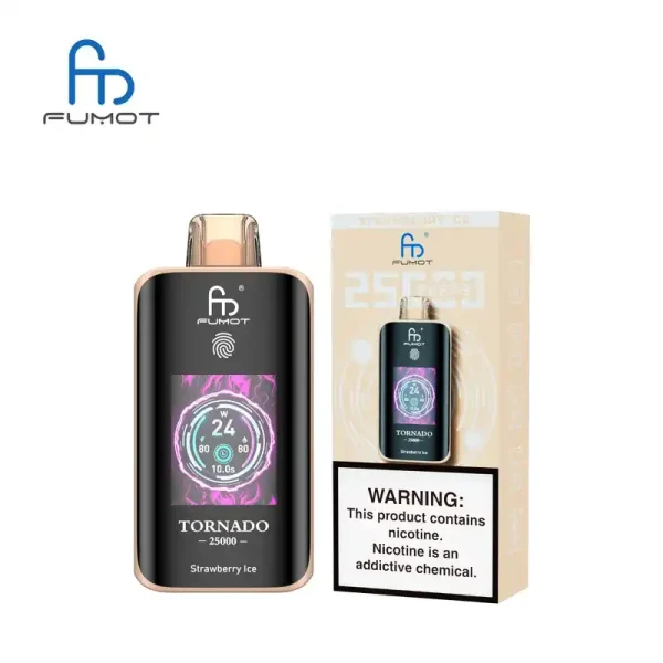 RandM Fumot Tornado 25K (25000) Puffs 3D Curved Screen 2% 5% Nicotine 700mAh Rechargeable Battery Touch Switch Disposable Vape 19 RandM Fumot Tornado 25K (25000) Puffs 3D Curved Screen 2% 5% Nicotine 700mAh Rechargeable Battery Touch Switch Disposable Vape