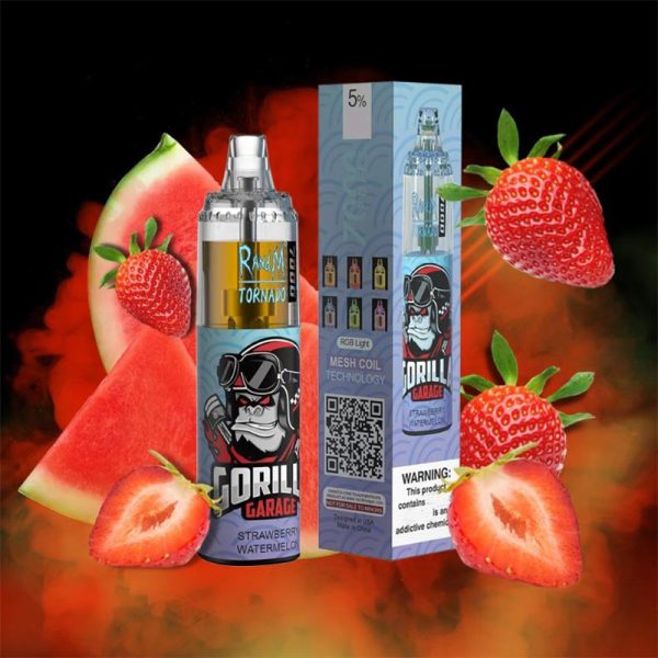 RandM Tornado 7K (7000) Puffs 14ml E-liquid 850mAh Battery 2% 5% Nicotine Rechargeable (type-C) Disposable Vape