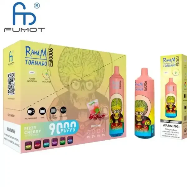 RandM Tornado 9K (9000) Puffs 850mAh Battery 18ml E-juice 2% 5% Nicotine RGB Light Disposable Vape 17 RandM Tornado 9K (9000) Puffs 850mAh Battery 18ml E-juice 2% 5% Nicotine RGB Light Disposable Vape