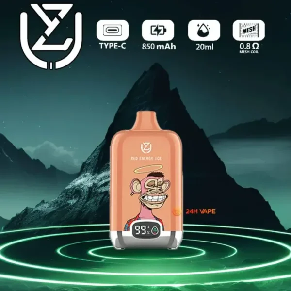 UZY Bang DIgital 15K (15000) Puffs 2% 5% Nicotine LCD Screen 20ml Pre-filled E-juice 850mAh Battery Disposable Vape 8 UZY Bang DIgital 15K (15000) Puffs 2% 5% Nicotine LCD Screen 20ml Pre-filled E-juice 850mAh Battery Disposable Vape