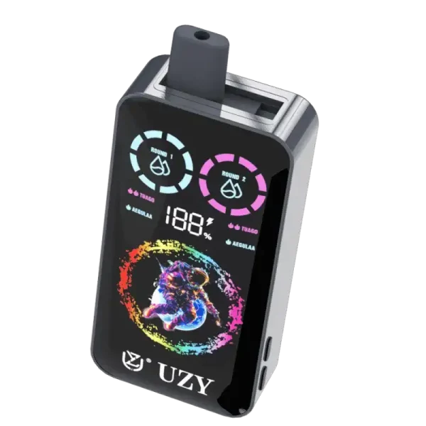 UZY Tornado 30K (30000) Puffs Dual Flavors Smart LCD Display 40mL E-liquid 2% 5% Nicotine 850mAh Battery Disposable Vape