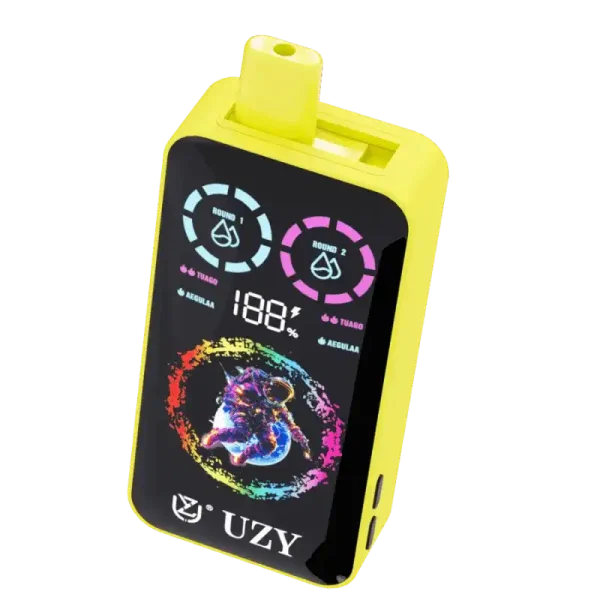 UZY Tornado 30K (30000) Puffs Dual Flavors Smart LCD Display 40mL E-liquid 2% 5% Nicotine 850mAh Battery Disposable Vape