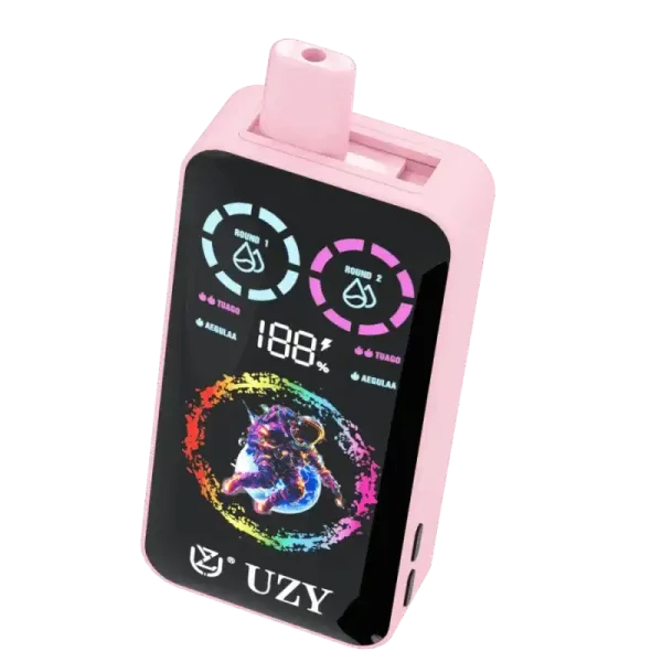 UZY Tornado 30K (30000) Puffs Dual Flavors Smart LCD Display 40mL E-liquid 2% 5% Nicotine 850mAh Battery Disposable Vape