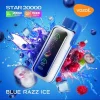 Vozol Star 20K (20000) Puffs Full Screen Display 24mL E-liquid 2% 5% Nicotine Type-C Charging Disposable Vape