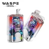 WASPE Crystal Double Flavors 40K (40000) Puffs 32mL E-liquid 0% 2% 5% Nicotine Smart LED Display Type-C Charging Disposable Vape