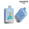 WASPE FIHP Double Flavor 40K (40000) Puffs Smart LED Display 2% 5% Nicotine 36mL E-liquid 850mAh Rechargeable Battery Disposable Vape