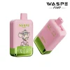 WASPE FIHP Double Flavor 40K (40000) Puffs Smart LED Display 2% 5% Nicotine 36mL E-liquid 850mAh Rechargeable Battery Disposable Vape