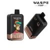 WASPE FIHP Double Flavor 40K (40000) Puffs Smart LED Display 2% 5% Nicotine 36mL E-liquid 850mAh Rechargeable Battery Disposable Vape
