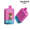 WASPE FIHP Double Flavor 40K (40000) Puffs Smart LED Display 2% 5% Nicotine 36mL E-liquid 850mAh Rechargeable Battery Disposable Vape